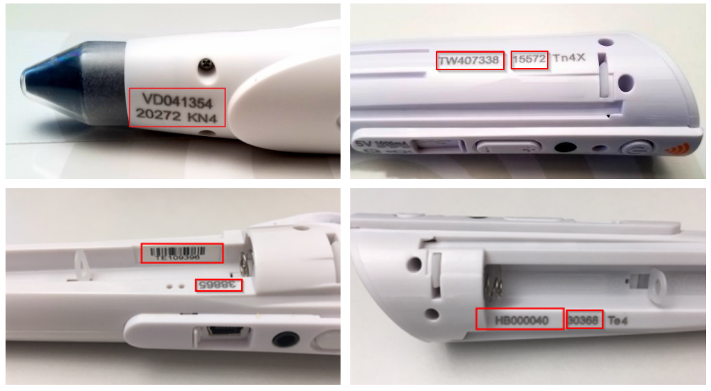 Tiptoi Product Number Example